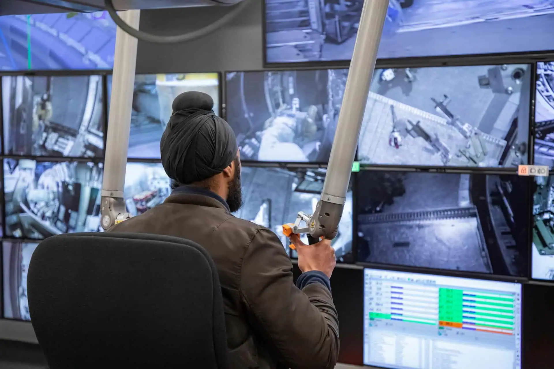 The Remote Handling Control Room (RHCR) at the United Kingdom Atomic Energy Authority (UKAEA) 